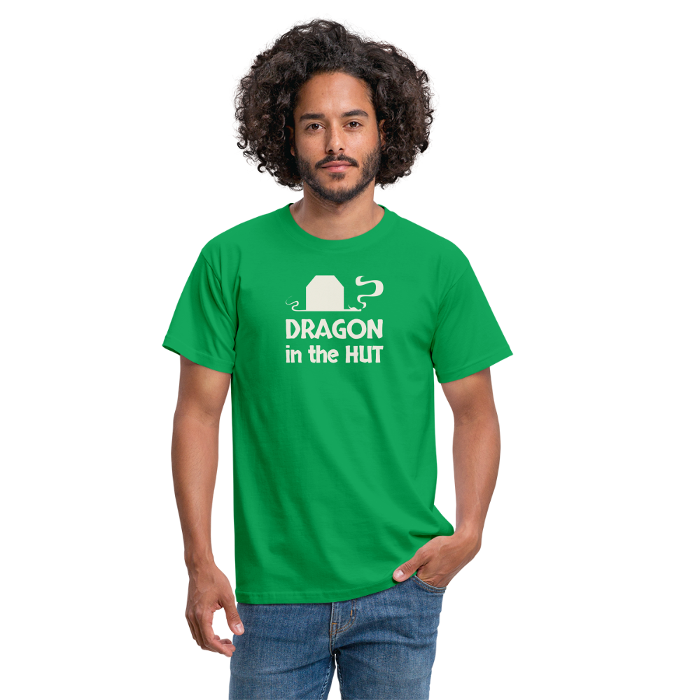 T-Shirt, light logo, Men - kelly green