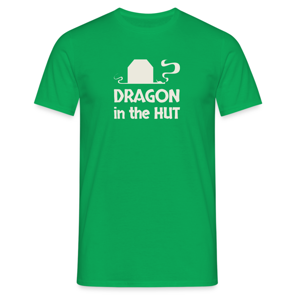 T-Shirt, light logo, Men - kelly green