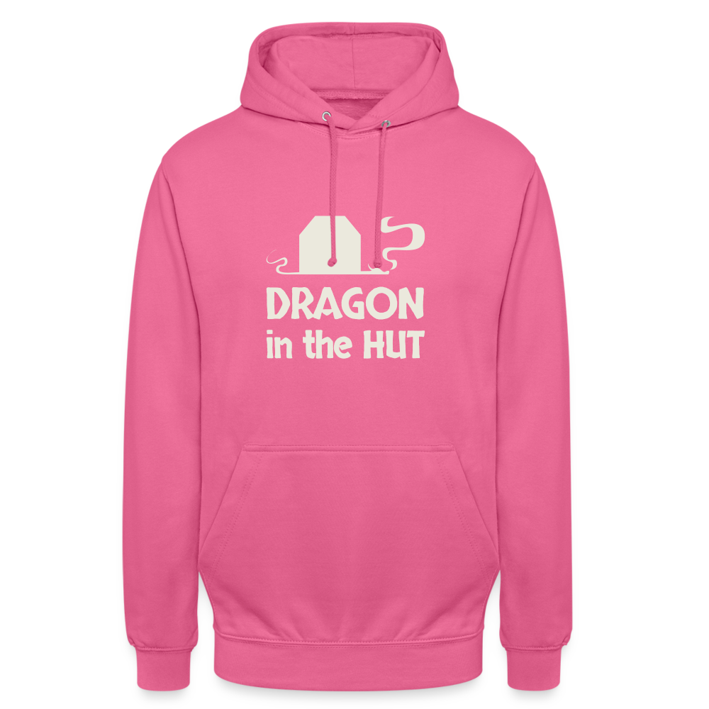 Unisex Hoodie, light logo - pink