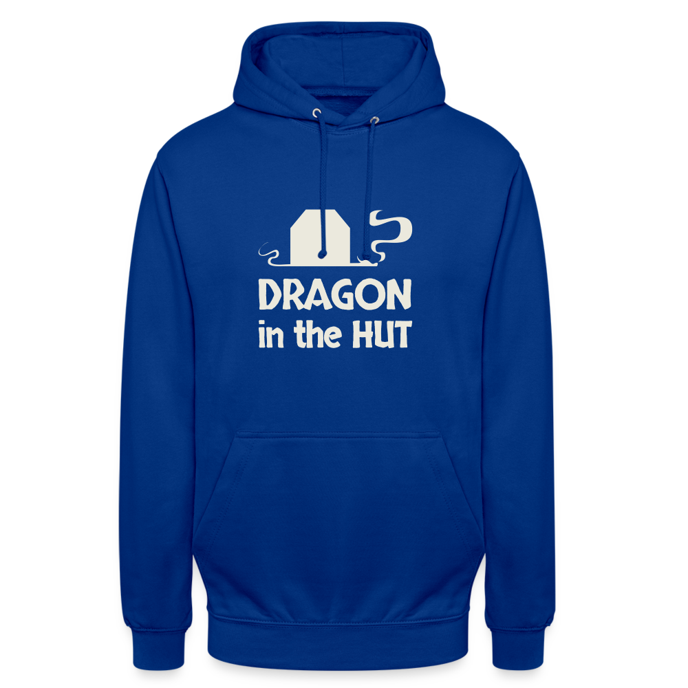 Unisex Hoodie, light logo - bright royal