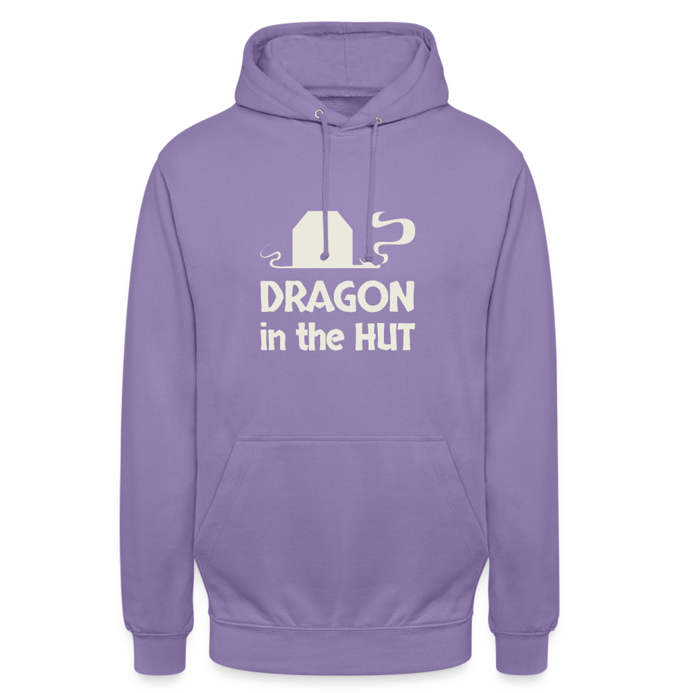 Unisex Hoodie, light logo - lavender