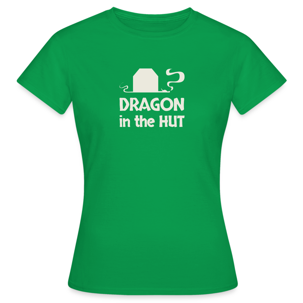 T-Shirt, light logo, Women - kelly green