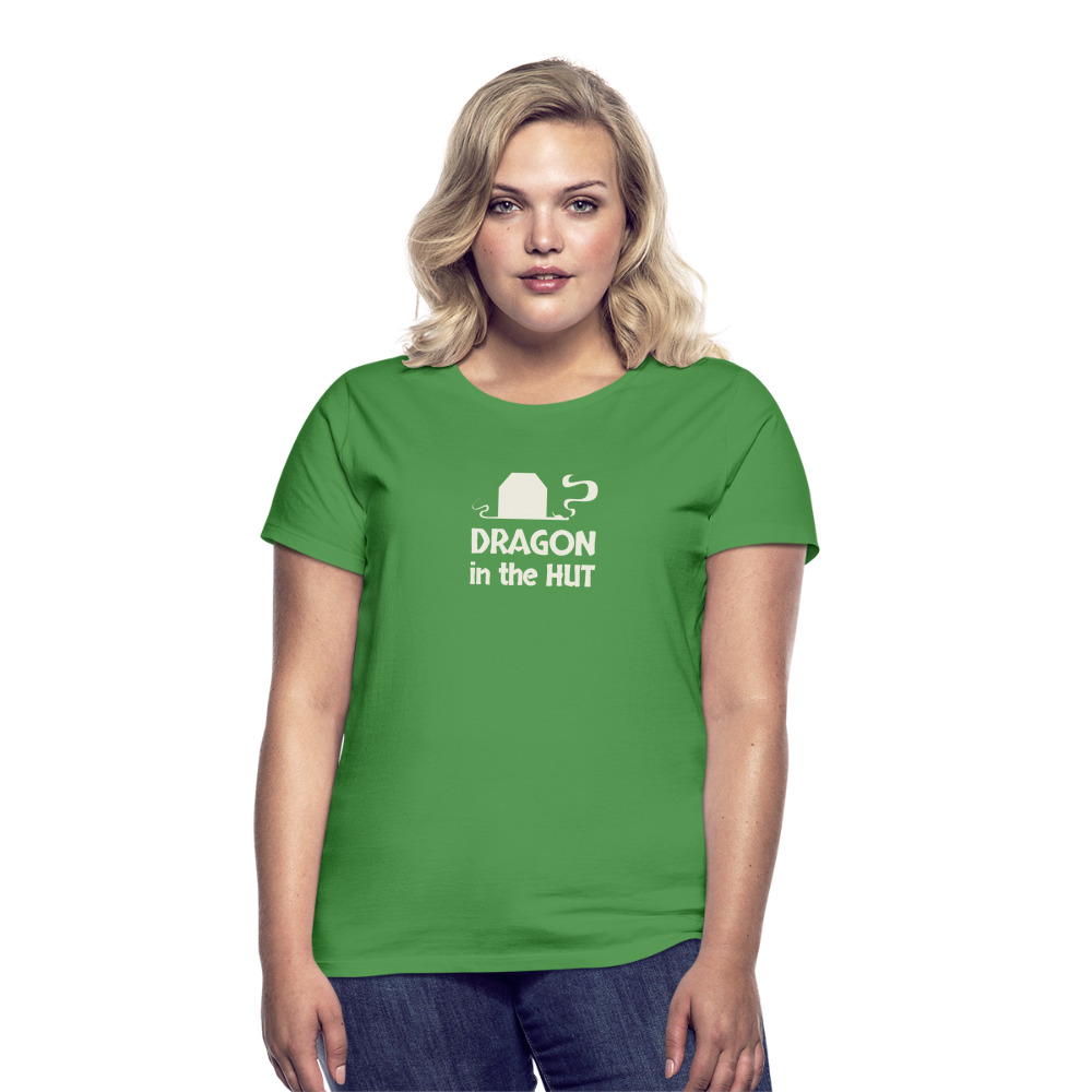 T-Shirt, light logo, Women - kelly green